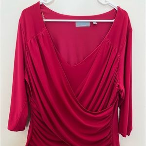 3/4 sleeve blouse, with body shaper lining 2 XL